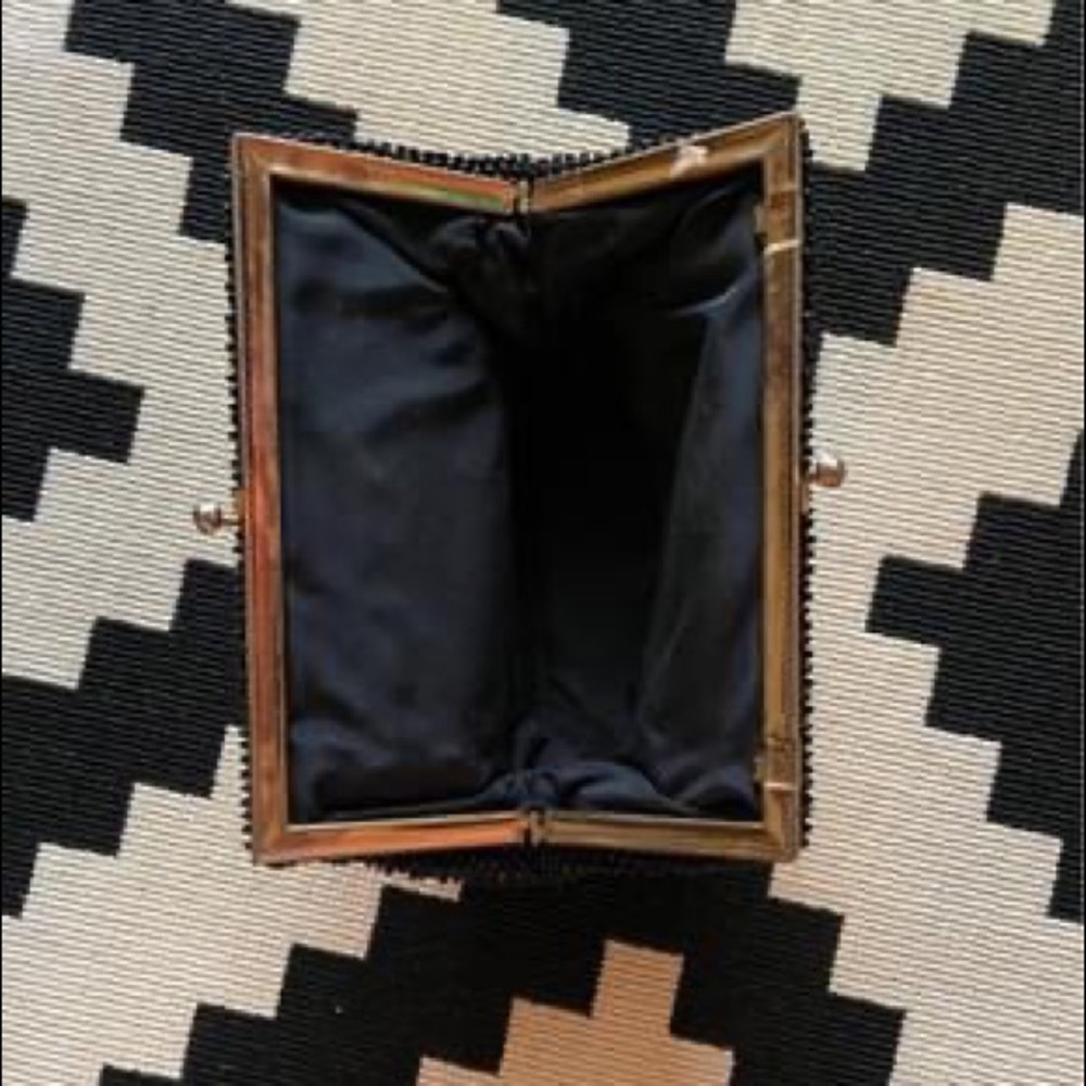 Vintage beaded clutch purse